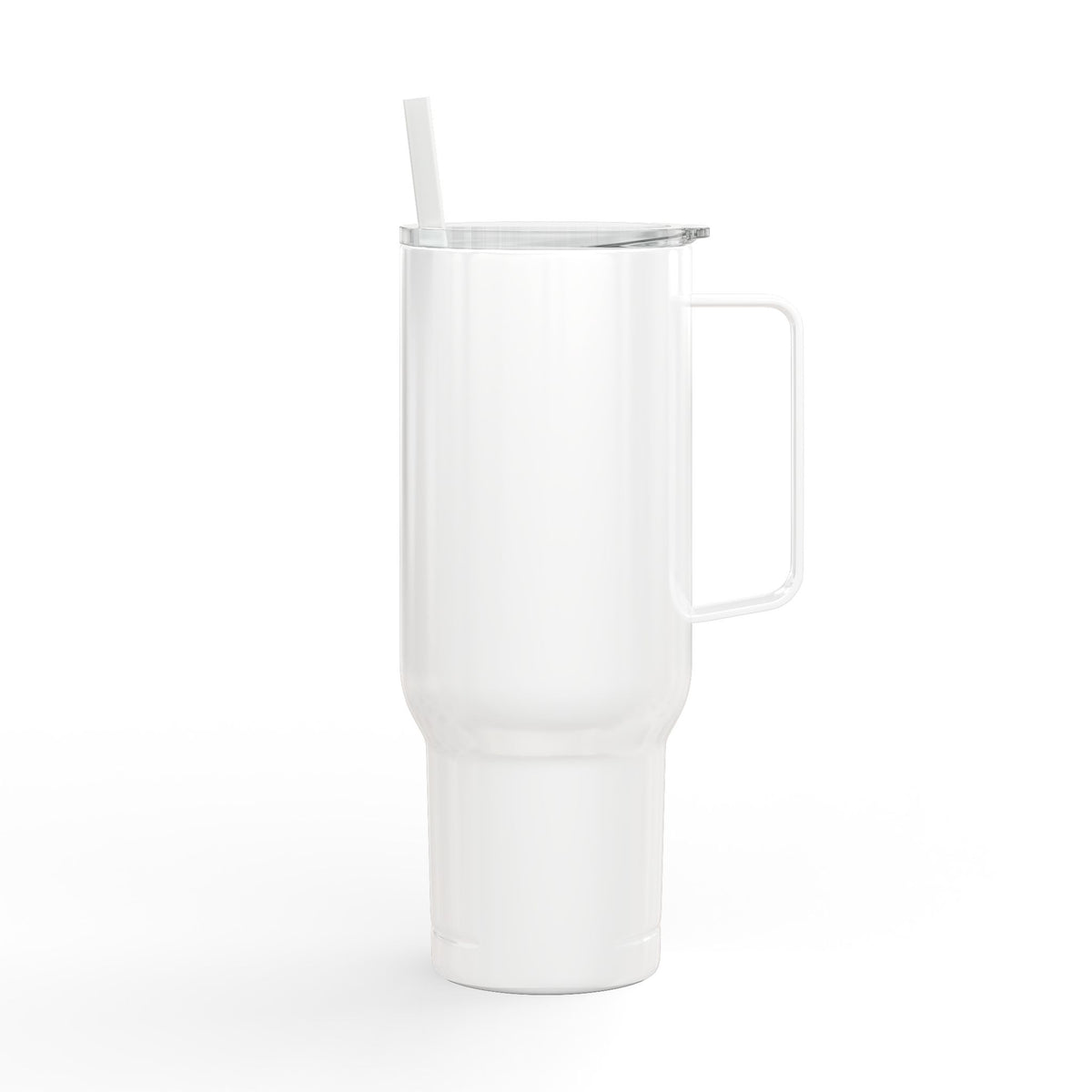 Gravierter 40oz Isolier-Tumbler mit Deckel – Floral Angel Design | Edelstahl | Heiß & Kalt