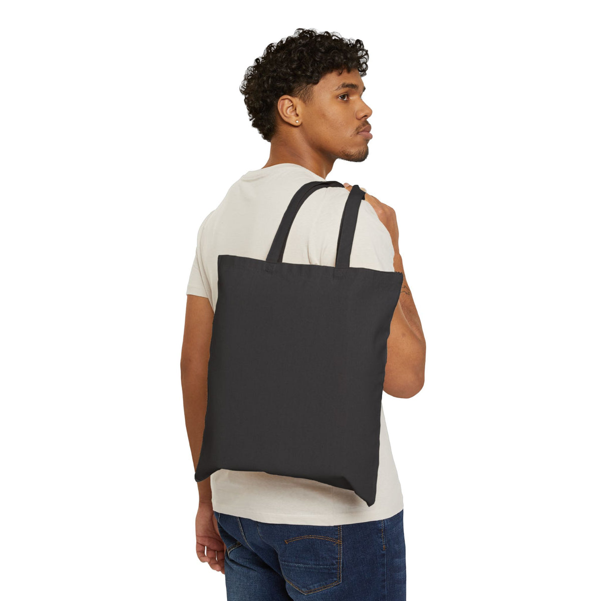 Cotton Canvas Tote Bag | 100% Baumwolle | Robust & Stylish