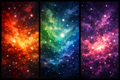 Cosmic Pride Triptych