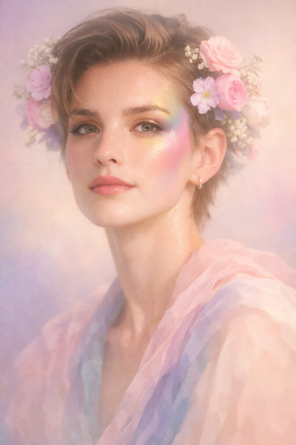 Soft Pride Portrait digitales Kunstportrait