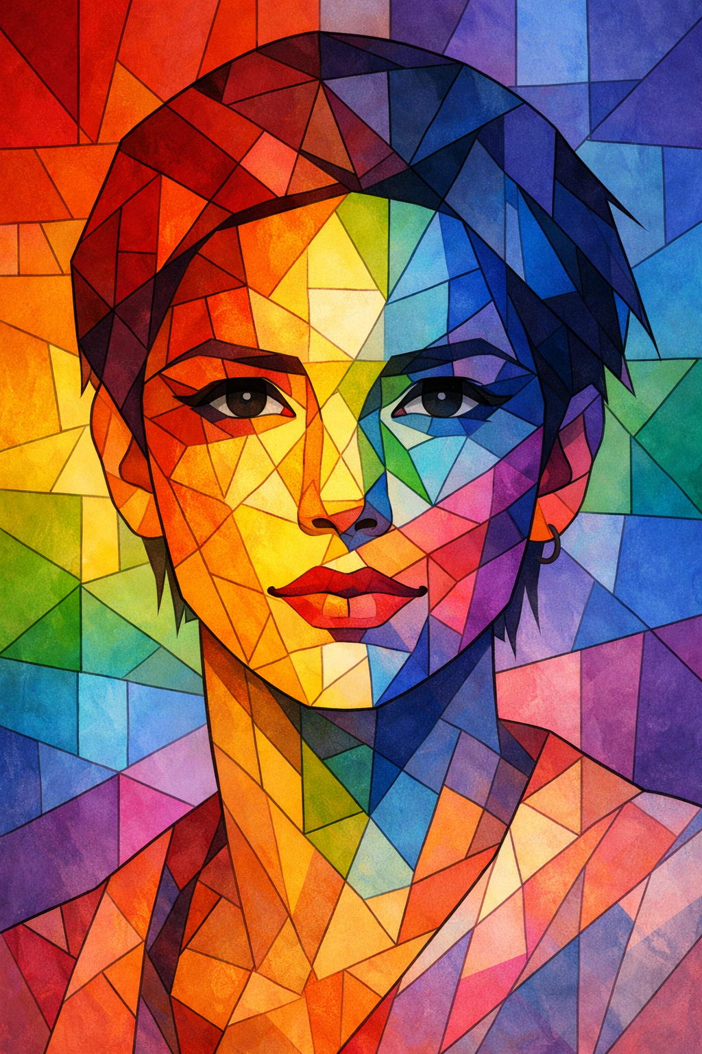 Unity Portrait digitales Kunstportrait