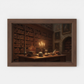 Die Bibliothek der Geheimnisse – Digitales Kunstbild