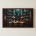 Das Alchemistenlabor – Digitales Kunstbild