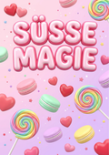Süsse Magie – Digitales Kunstposter