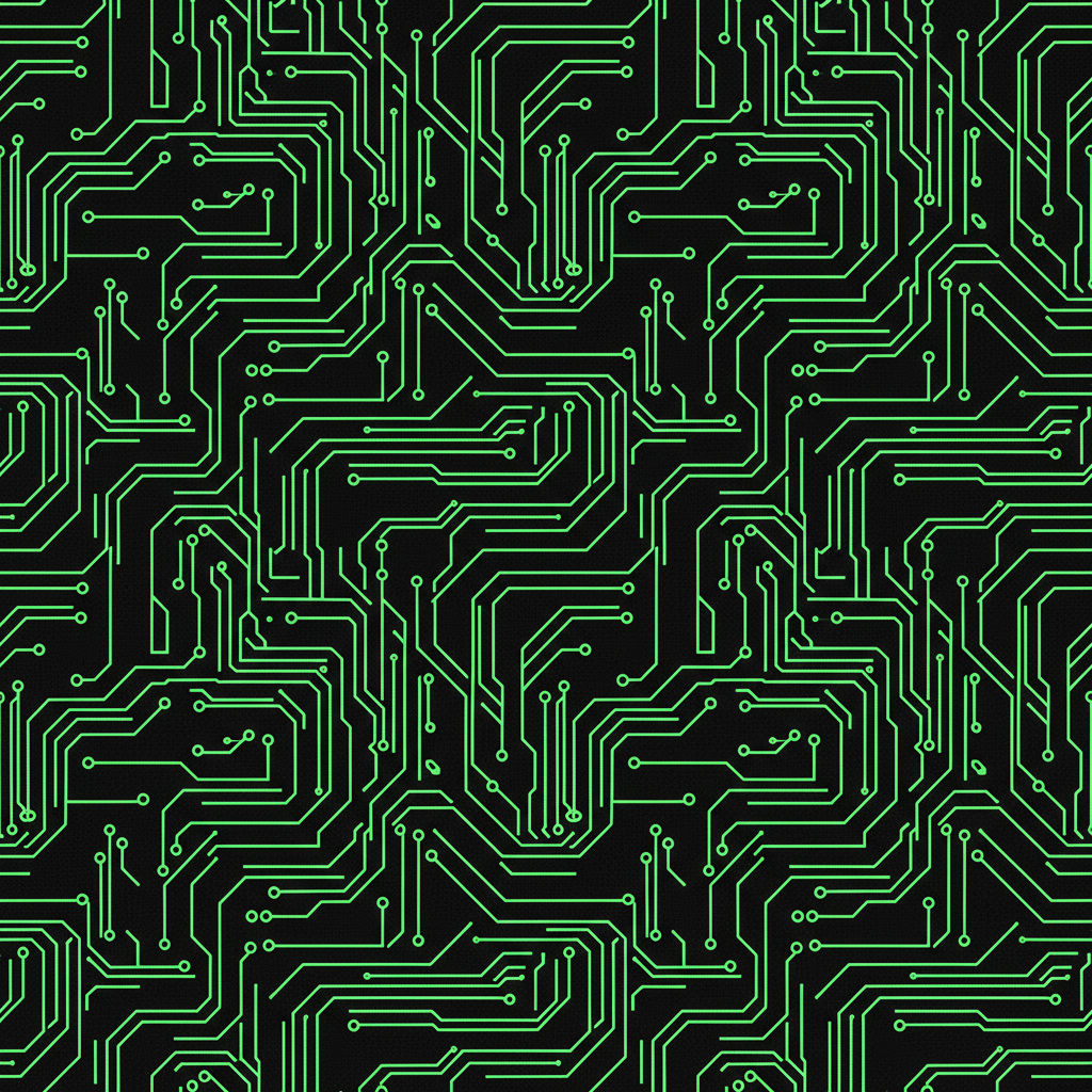 Neon Circuit Muster