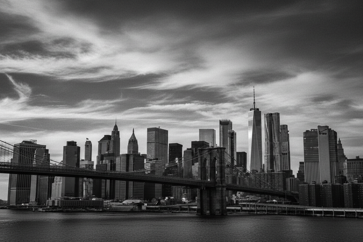 New York, USA, digitaler Download, KI