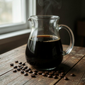 Black Coffee – Pure Kraft digitales Kunstbild
